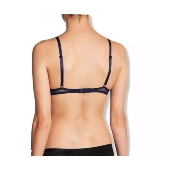 Free People Intimately Triangle Underwire Bra in Deep Navy 32C $38 - Picture 4 of 5